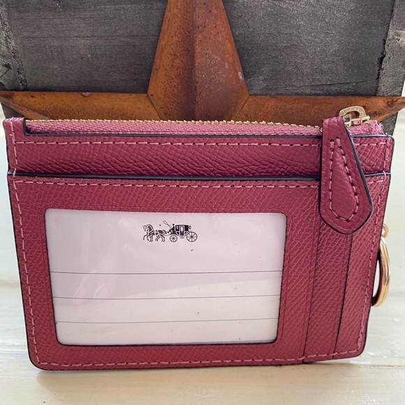 Authentic Coach Key Chain Card Wallet - Picture 2 of 3